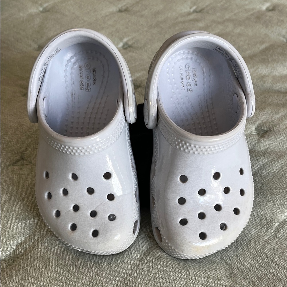 CROCS Kids White Shoes